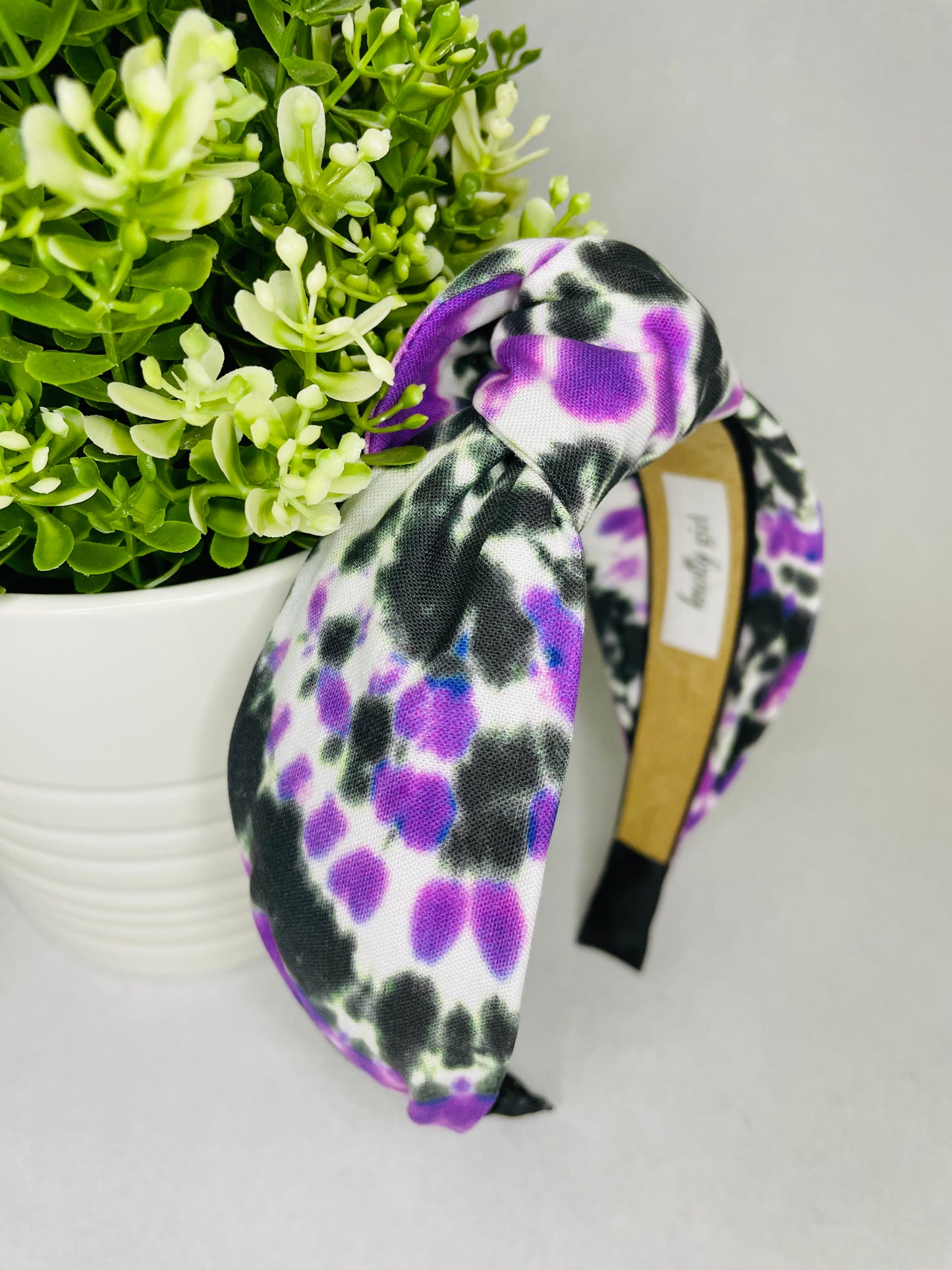 Purple/Black Tie Dye
