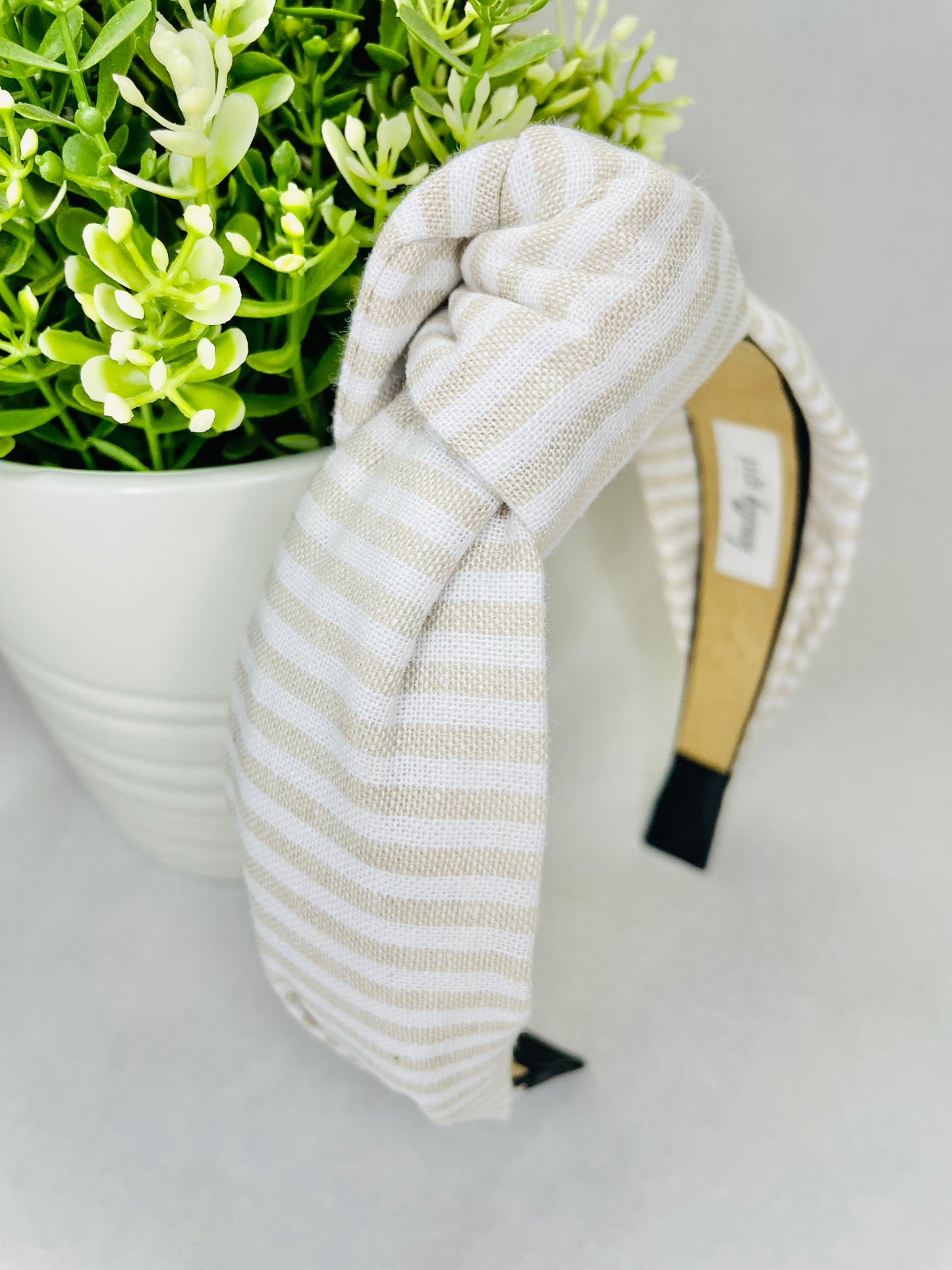 Tan Pinstripes