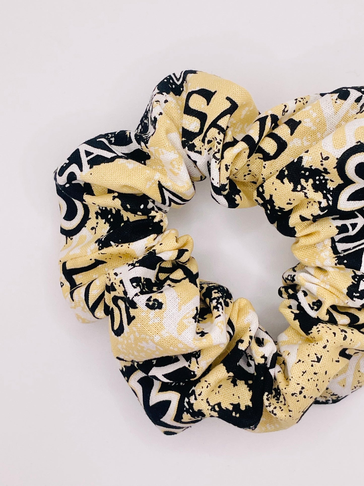 Saints Scrunchie