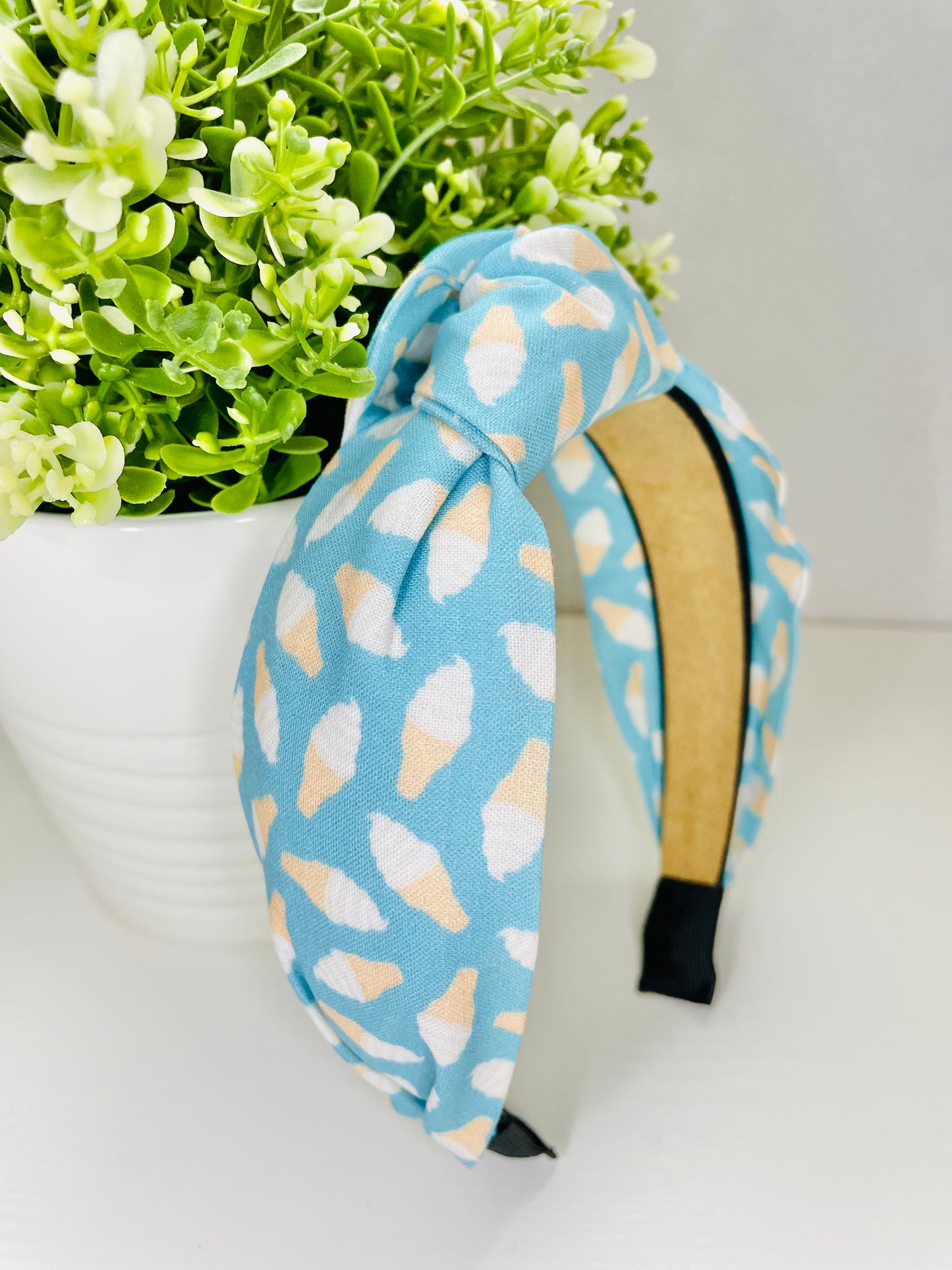 Ice Cream on Blue