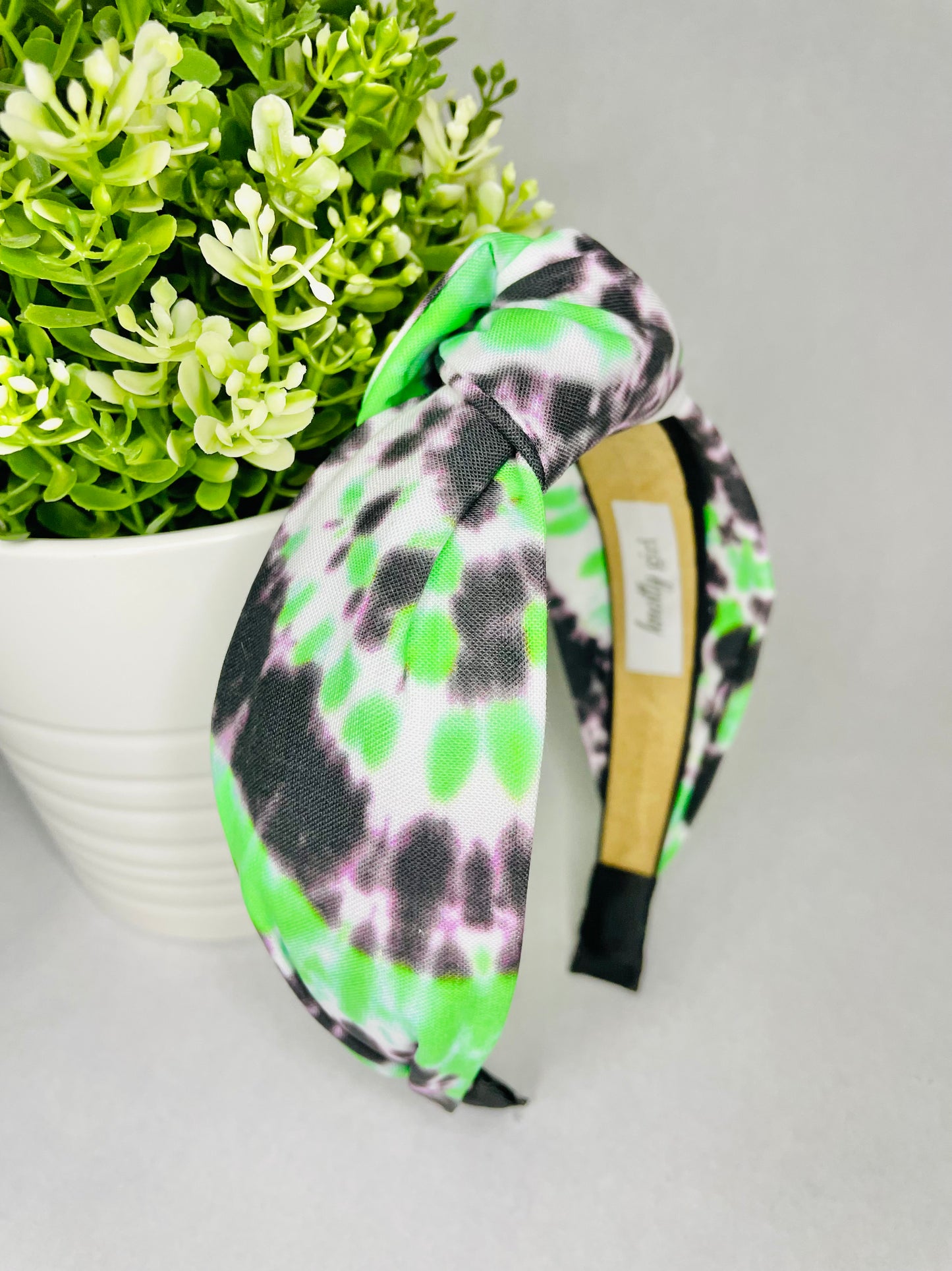 Green/Black Tie Dye