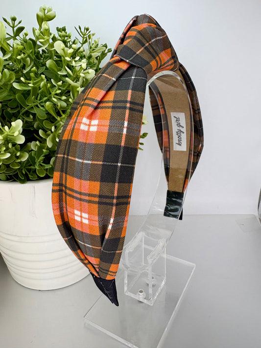 Pumpkin Spice Plaid