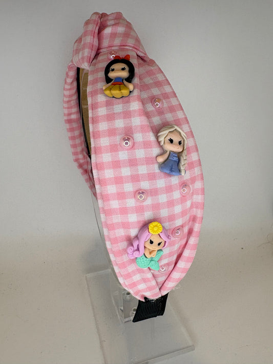 Princesses- Light Pink Gingham