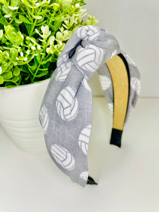 Volleyball on Gray